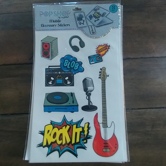 ⛄ 9 packs of popshop mobile stickers - Picture 4 of 4